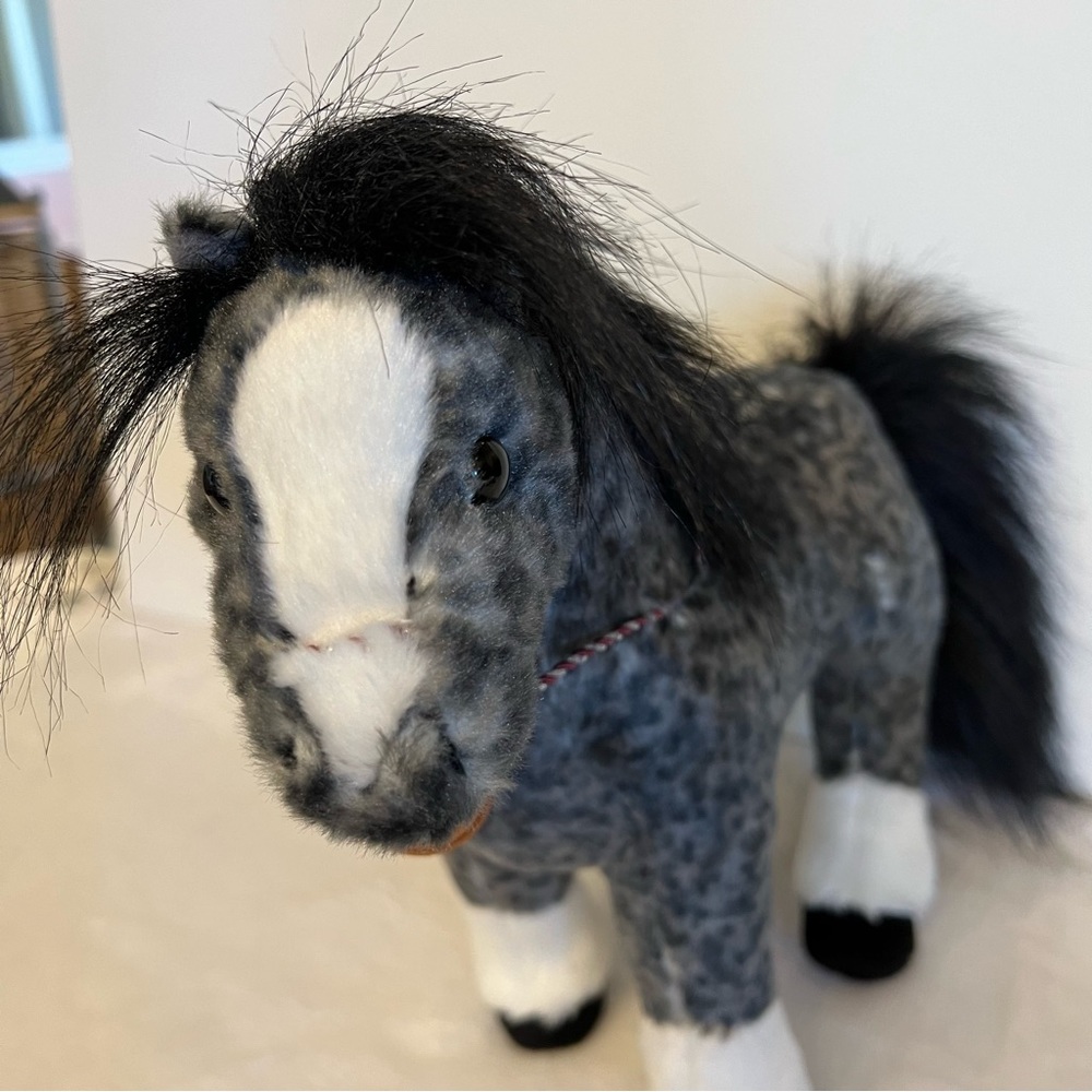 Breyer Aurora 13” Andalusian Gray Plush Horse Stuffed Animal Toy
